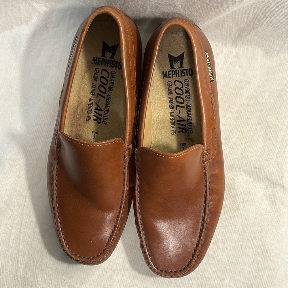 Algoras Moccasin by Mephisto in Brandy size M7.5 - Picture 4 of 15